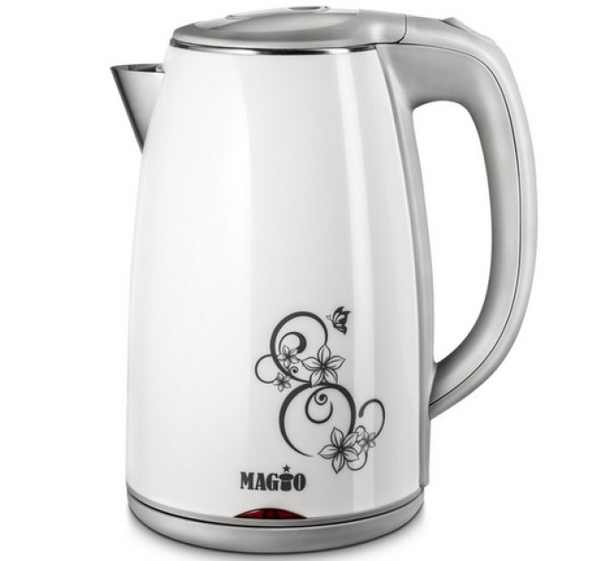 Електрочайник Magio МG-512 1.7л, 1800Вт (Білий)