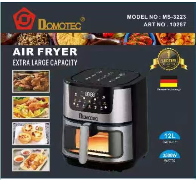 Аэрофритюрница DOMOTEC MS-3223 12L 3500W