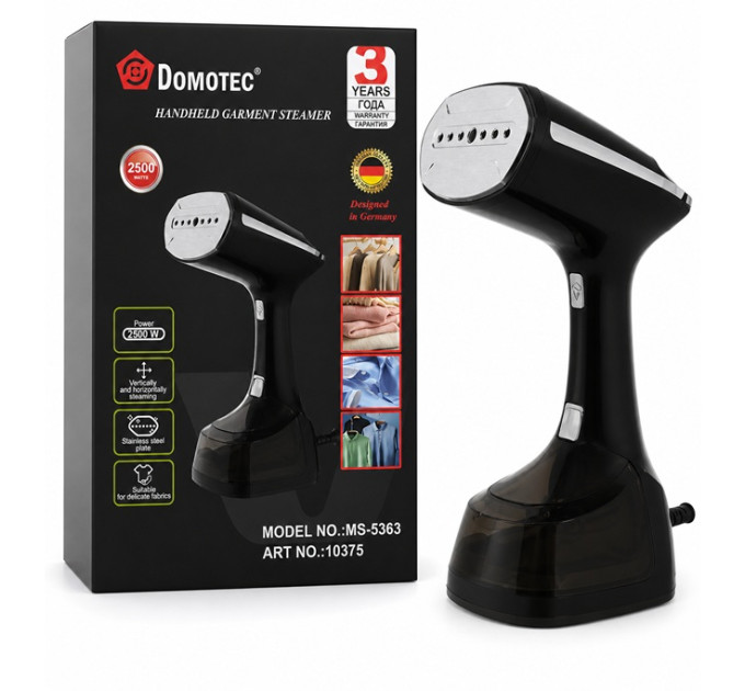 Відпарювач із LED дисплеєм DOMOTEC MS-5363 2500W