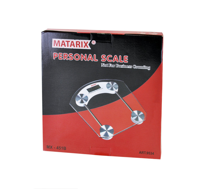 Ваги для підлоги MATARIX MX-451B 180кг (Квадратні)