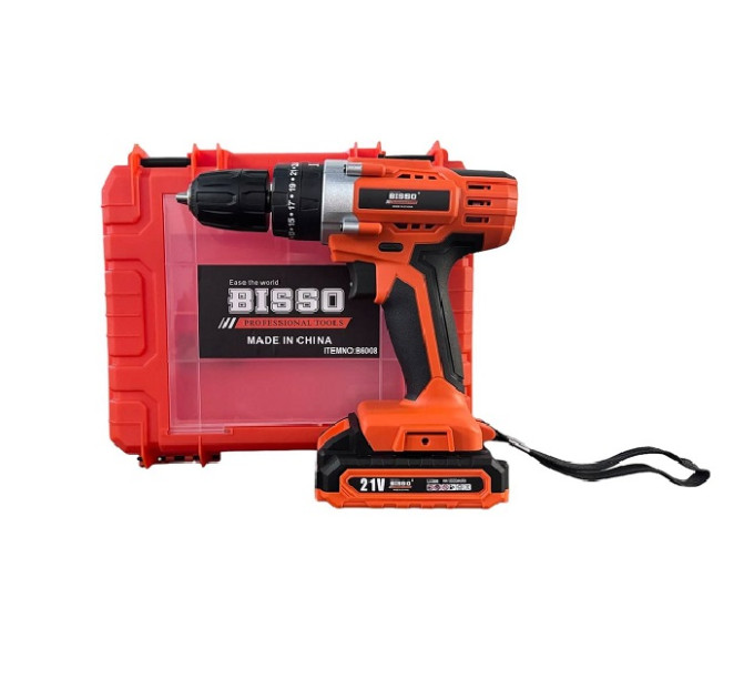 Шуруповерт аккумуляторный  BISSO B6008 21V / S209-24