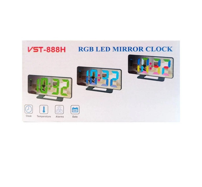 Годинник VST-888H RGB 