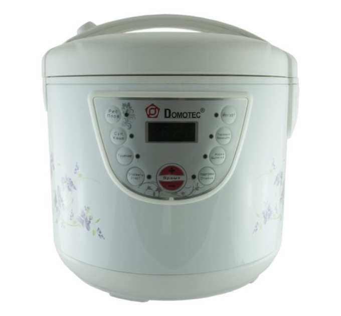 Мультиварка DOMOTEC MS-7711 Plastick (5л, 8прог. 1000Вт)