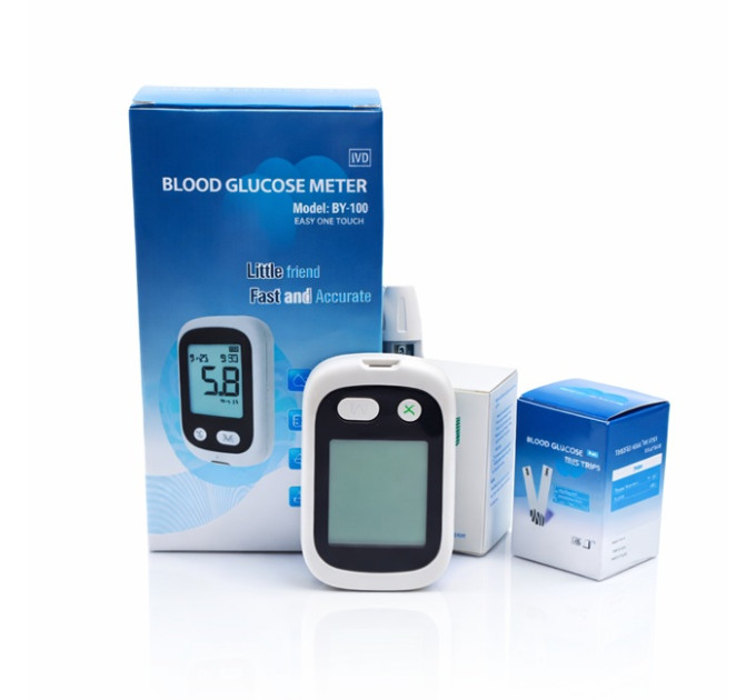 Глюкометр + 50 тест-смужок Glucose Meter BY-100