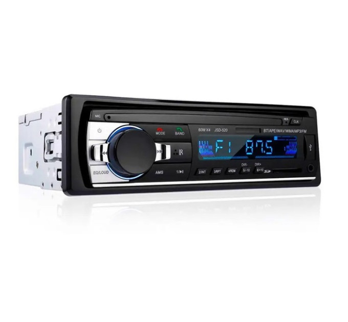 Автомагнітола CAR MP3 SA 520  ISO +ВТ 1Din USB