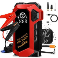 Автомобільний пусковий пристрій для акумулятора JUMP STARTER + Компрессор