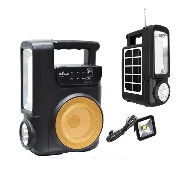 Портативная солнечная станция с радио и Bluetooth CL 830