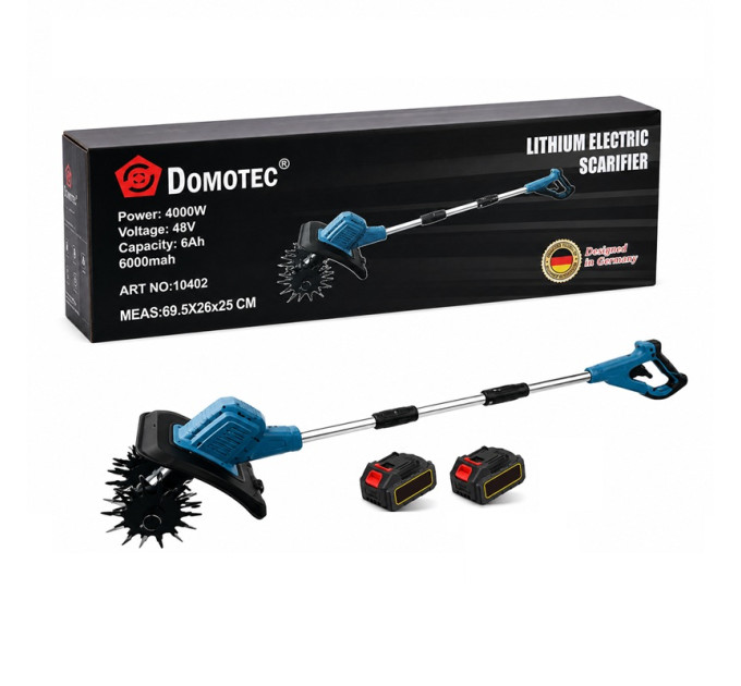 Культиватор акумуляторний DOMOTEC 48V 4000W