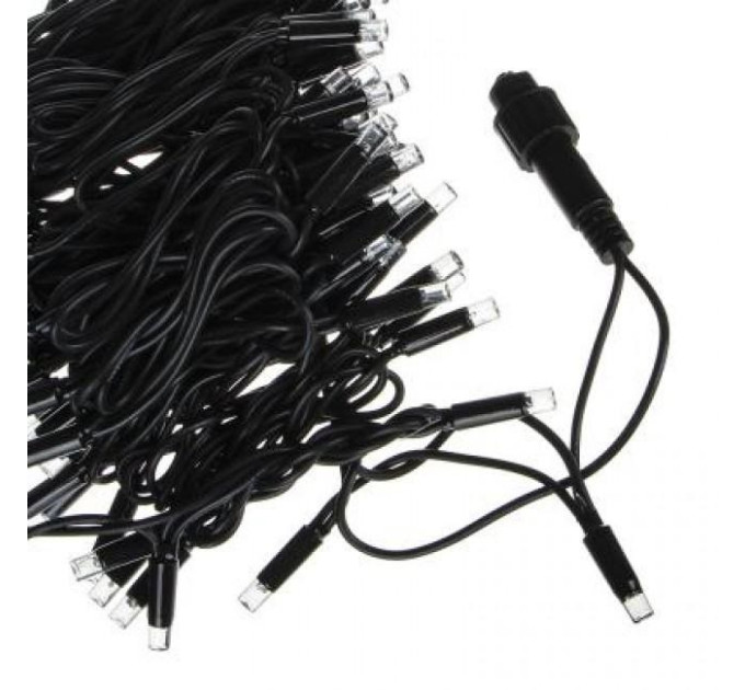 Гирлянда-нить (String-Lights) 100L 3.3 Line M-2 Multicolor наружная+соед. (пров.:черный; 10м)