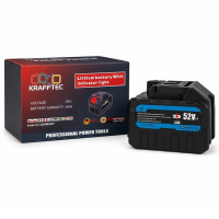 Акумуляторна батарея з індикатором заряду KRAFFTEC 52V 6AH