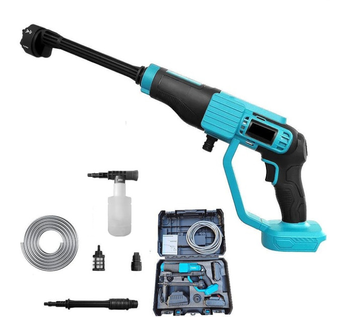 Аккумуляторная портативная мойка высокого давления KRAFFTEC 48V BLUE