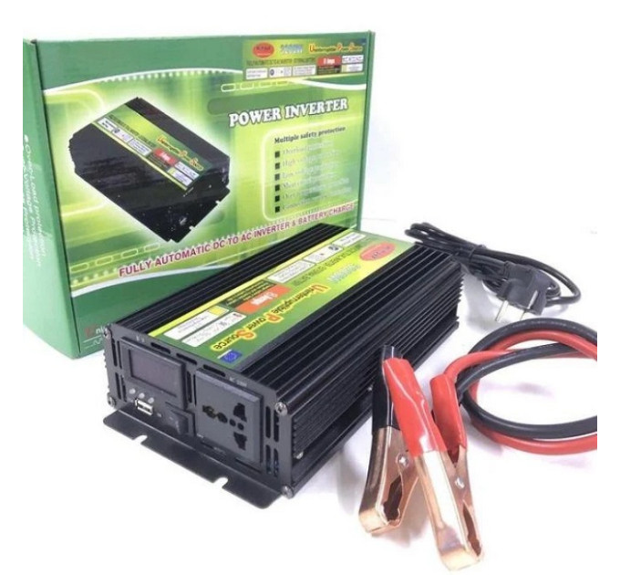 Перетворювач Wimpex 3200W 12V AC/DC UPS+CHARGE