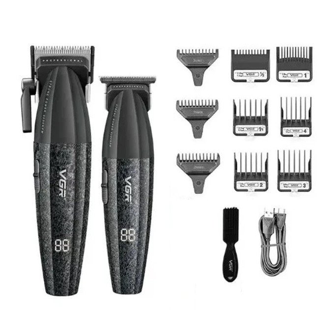 Машинка для стрижки VGR V-640 Black