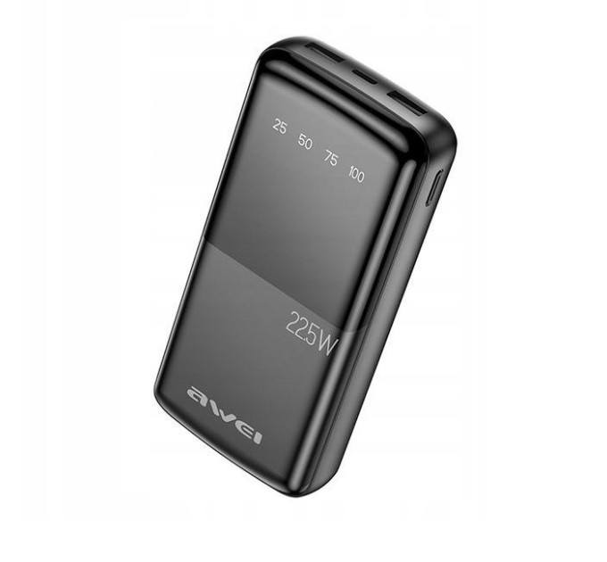 Мобільна зарядка 20000mAh AWEI P13K 22,5W