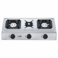 Плита газова Vilgrand VGS-1014 3кф. (Сірий)