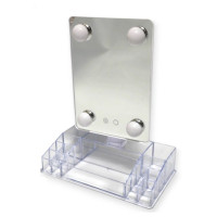 Дзеркало органайзер з LED підсвічуванням Cosmetic Mirror CY020-036
