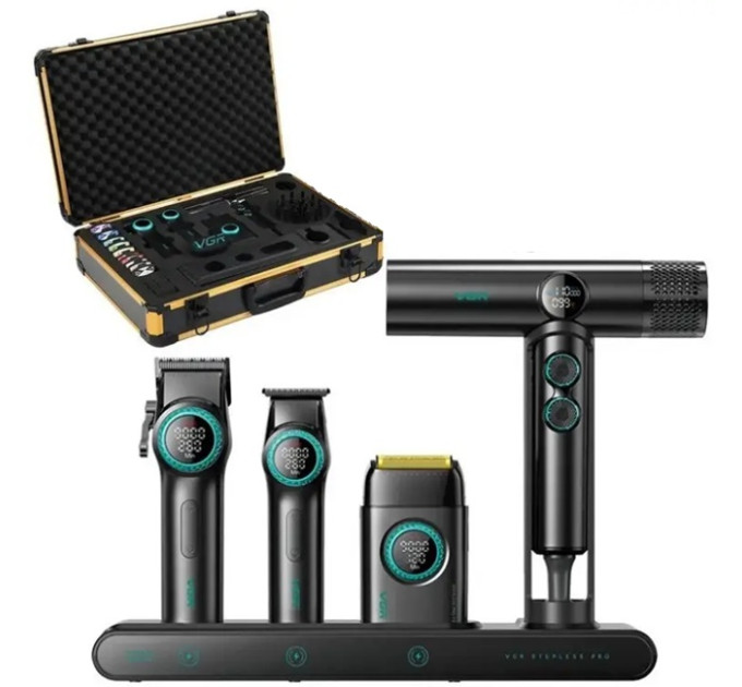 Набір для стрижки VGR STEPLESS PRO 4in1
