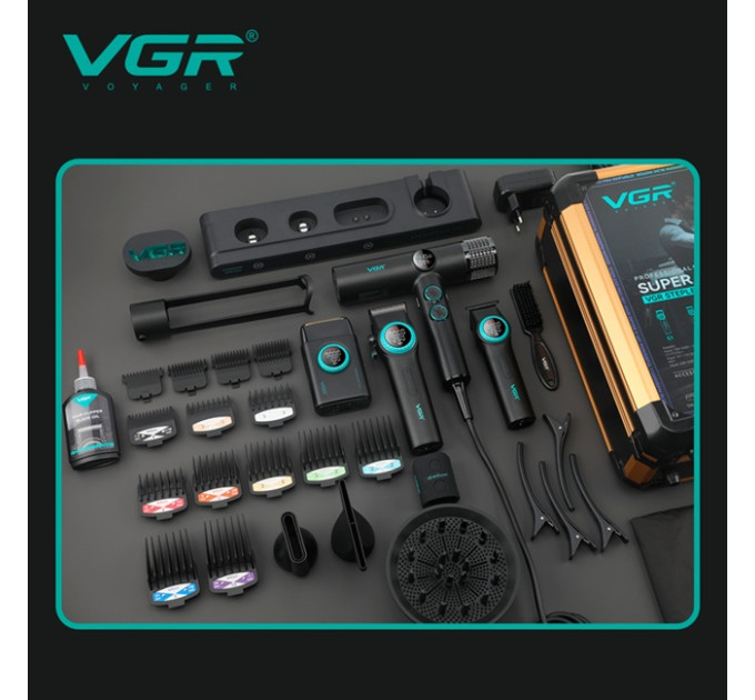 Набір для стрижки VGR STEPLESS PRO 4in1