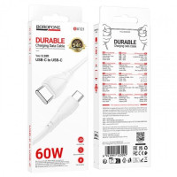 Кабель Borofone BX121 Type-C/Type-C 60W 1м