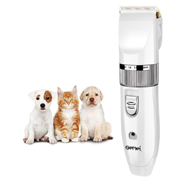 Машинка для стрижки тварин Geemy GM-634 Pet. Груммер