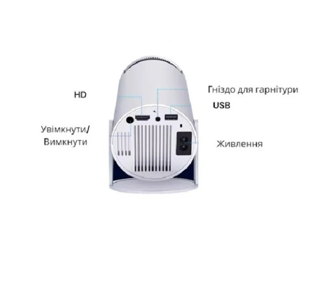 Смарт проектор VL-0029 з WiFi на Android 11